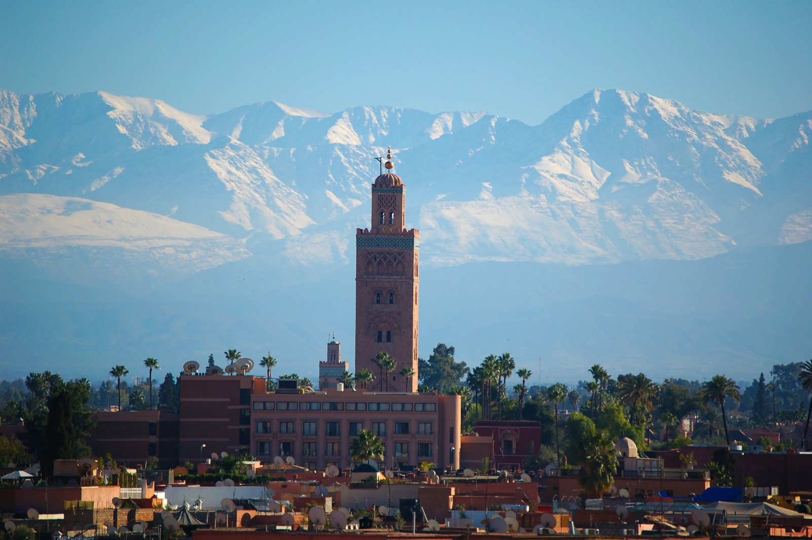 Marrakech city view